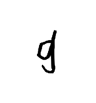 汚い文字2（煽りも可能）（個別スタンプ：15）