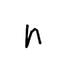 汚い文字2（煽りも可能）（個別スタンプ：16）