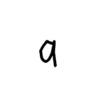 汚い文字2（煽りも可能）（個別スタンプ：25）