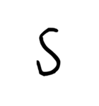 汚い文字2（煽りも可能）（個別スタンプ：27）