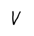 汚い文字2（煽りも可能）（個別スタンプ：30）