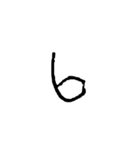 汚い文字2（煽りも可能）（個別スタンプ：40）