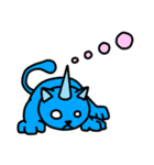ツノねこ物語（個別スタンプ：7）