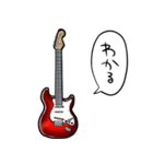 しゃべるギター(赤)（個別スタンプ：1）