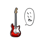 しゃべるギター(赤)（個別スタンプ：7）