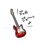 しゃべるギター(赤)（個別スタンプ：16）