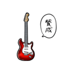 しゃべるギター(赤)（個別スタンプ：18）