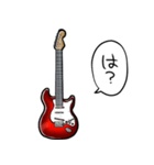 しゃべるギター(赤)（個別スタンプ：24）