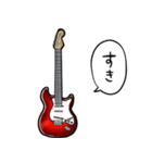 しゃべるギター(赤)（個別スタンプ：26）