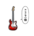 しゃべるギター(赤)（個別スタンプ：28）