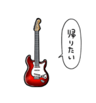 しゃべるギター(赤)（個別スタンプ：29）