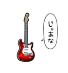 しゃべるギター(赤)（個別スタンプ：32）