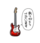 しゃべるギター(赤)（個別スタンプ：33）
