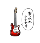 しゃべるギター(赤)（個別スタンプ：36）