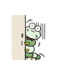 【しまだらうま】動物たちの日常（個別スタンプ：11）