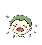 【しまだらうま】動物たちの日常（個別スタンプ：13）
