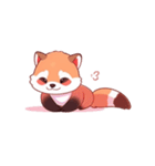 Red panda(Lesser panda)（個別スタンプ：4）