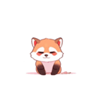 Red panda(Lesser panda)（個別スタンプ：9）