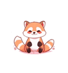 Red panda(Lesser panda)（個別スタンプ：10）