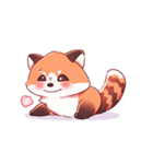 Red panda(Lesser panda)（個別スタンプ：12）