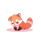 Red panda(Lesser panda)（個別スタンプ：13）