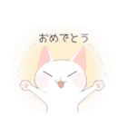 うちの白猫くん（個別スタンプ：5）