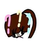 乱暴なすず本 コンパ（個別スタンプ：18）