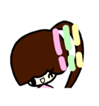 乱暴なすず本 コンパ（個別スタンプ：23）