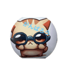 猫ちゃんの応援（個別スタンプ：8）