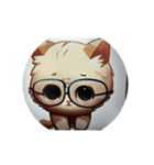 小さい春の猫（個別スタンプ：6）