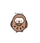 まる〜いトリたち（個別スタンプ：9）