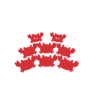 確かに蟹（個別スタンプ：4）