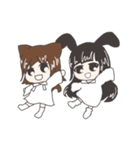 【みいあちゃんねる】みいなとまいあ（個別スタンプ：24）