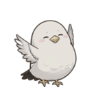 AI インコ_V2（個別スタンプ：32）