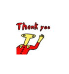 いつも thank you man（個別スタンプ：1）