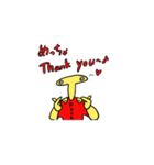 いつも thank you man（個別スタンプ：8）