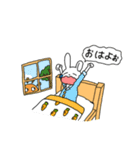 いえろーさろぺっとうさぎ（個別スタンプ：2）