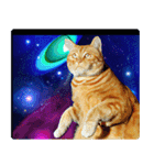 宇宙の中の猫（個別スタンプ：8）