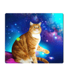 宇宙の中の猫（個別スタンプ：9）