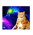 宇宙の中の猫（個別スタンプ：10）