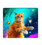 宇宙の中の猫（個別スタンプ：12）
