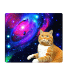 宇宙の中の猫（個別スタンプ：16）