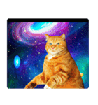 宇宙の中の猫（個別スタンプ：19）