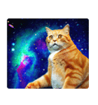宇宙の中の猫（個別スタンプ：22）