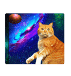 宇宙の中の猫（個別スタンプ：37）