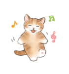 いろんなポーズ☆猫たちのスタンプ2（個別スタンプ：5）