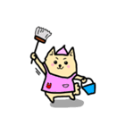 ポメラニアンもふもふライフ（個別スタンプ：4）