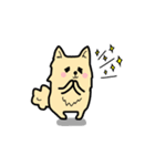 ポメラニアンもふもふライフ（個別スタンプ：7）