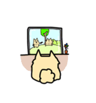 ポメラニアンもふもふライフ（個別スタンプ：8）