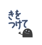 日常会話手書き文字スタンプ（おばけver.）（個別スタンプ：20）